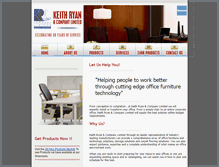 Tablet Screenshot of keith-ryan.com